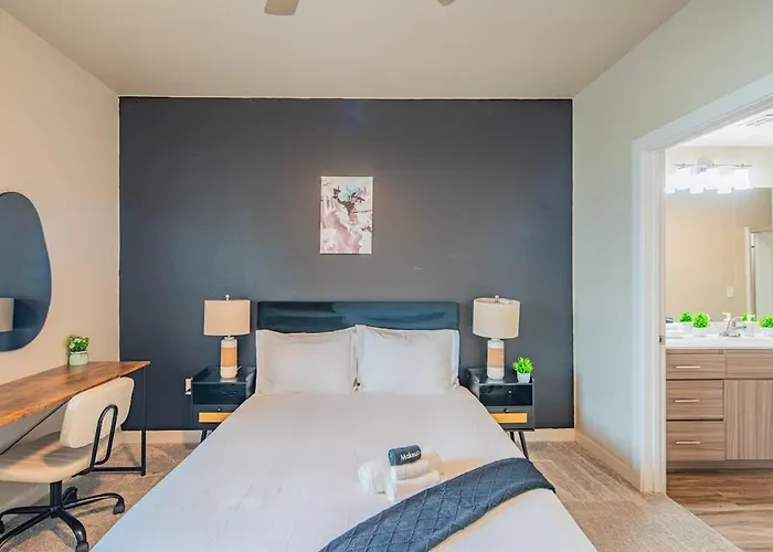 Trendy 2bd Gym Pool Parking Wd Sleeps 8 * Tempe